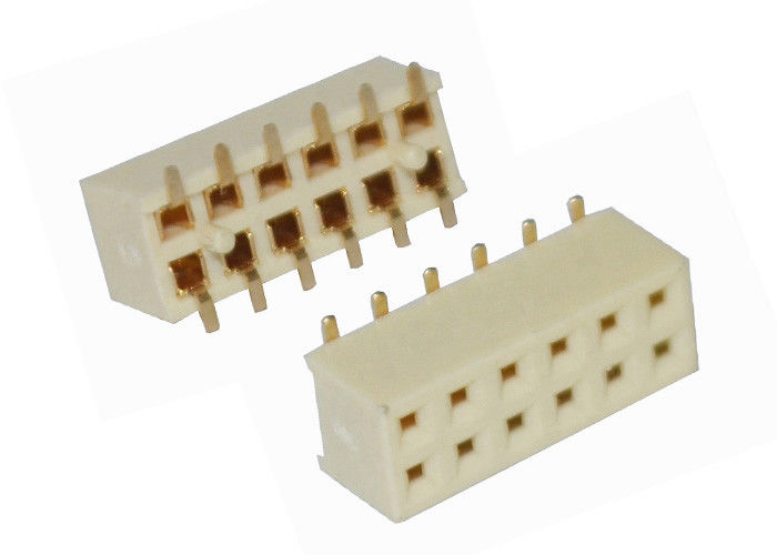 12 Pin 우두머리 연결관 여성 Pcb 연결관 이중 줄 SMT 유형 2.0mm 피치