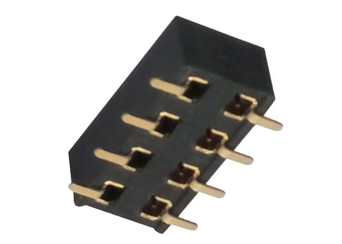 90 정도 여성 Pin 우두머리 Connector2.54 Mm 두 배 줄 SMT 표면 산 Pin 우두머리