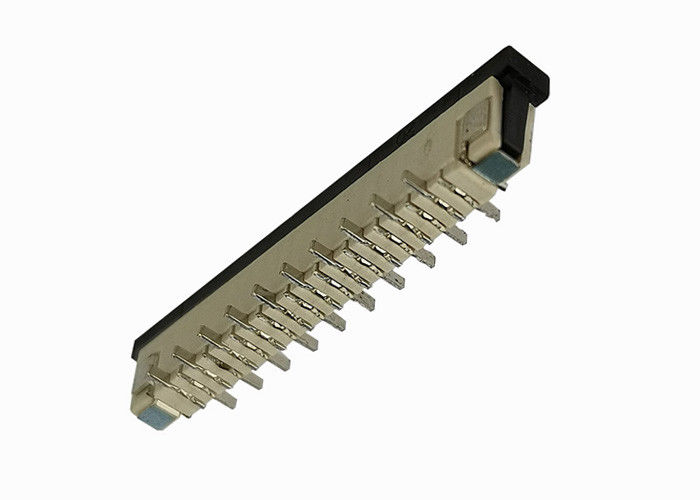 20 Pin SMT 유형을 난입하는 수직 편평한 코드 케이블 연결관 1mm 피치 철사