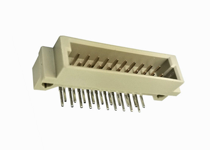 두 배 줄 Pin 우두머리 연결관 DIN 41612 10의 Pin 남성 정각 Pcb 우두머리