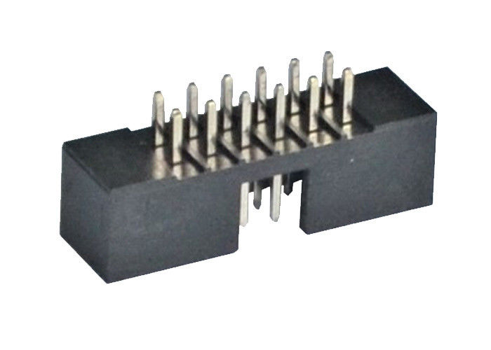 똑바른 IDC PCB 상자 우두머리 연결관 180 정도 2.0mm 피치 2x12 Pin 소켓