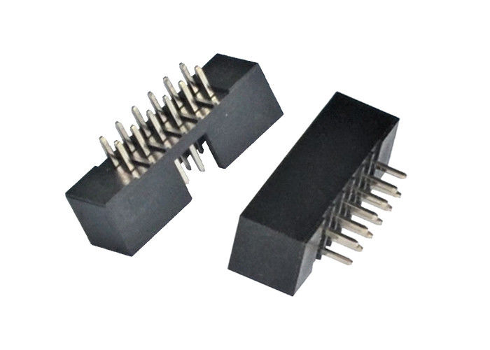 똑바른 IDC PCB 상자 우두머리 연결관 180 정도 2.0mm 피치 2x12 Pin 소켓
