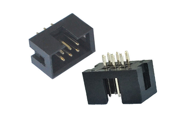180 정도 상자 우두머리 연결관 복각 2.54mm 피치 6 Pin 똑바른 유형