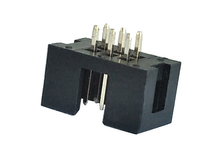 180 정도 상자 우두머리 연결관 복각 2.54mm 피치 6 Pin 똑바른 유형