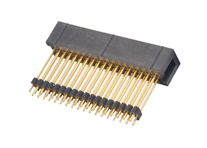 PCB 널을 위한 금관 악기 접촉 18 Pin 우두머리 2.54mm 똑바른 우두머리 연결관