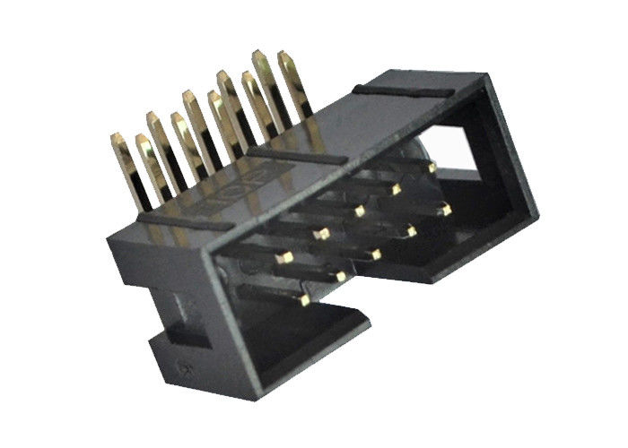 2.54mm 상자 우두머리 연결관 90 정도 우두머리 핀 3.0AMP ﹣ 40℃에 +105℃