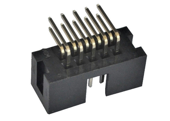2.54mm 상자 우두머리 연결관 90 정도 우두머리 핀 3.0AMP ﹣ 40℃에 +105℃