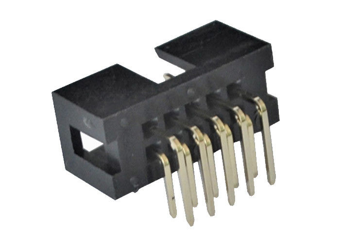2.54mm 상자 우두머리 연결관 90 정도 우두머리 핀 3.0AMP ﹣ 40℃에 +105℃
