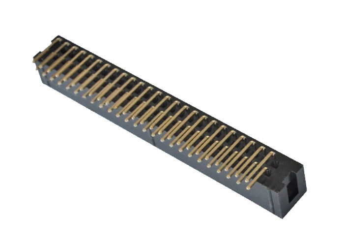 정각 Pcb 연결관 90도 상자 유형 2.54mm 피치 50 Pin 우두머리