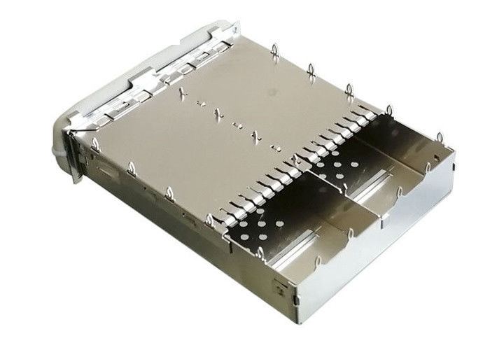 QSFP14 SFP 감금소 연결관 2 항구 1x2 Ganged 40G 이더네트는 EMI 틈막이로 적용했습니다