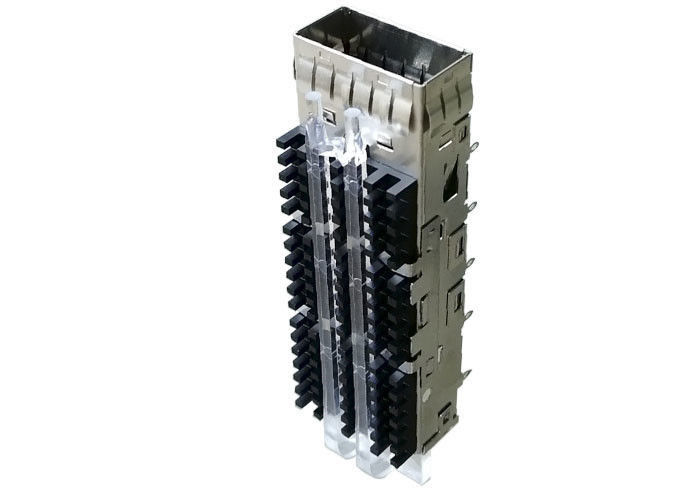 QSFP14 광학적인 단위를 위한 QSFP 감금소 SFP 감금소 연결관 단 하나 항구