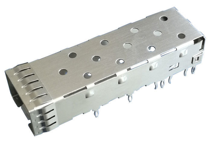 고성능 SFP 감금소 연결관 1 x 1 단 하나 항구 3D 발 디자인 3.05 mm