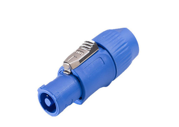20A 옥외 LED 스크린을 위한 방수 전기 마개 연결관 남성 3 Pin