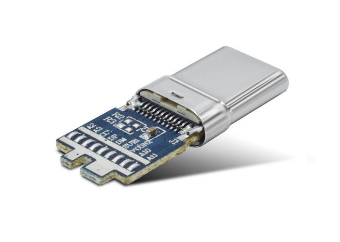 칩 10GPS 고속 DP 오디오 기능을 가진 유형 3.1 GEN 2 USB C 연결관