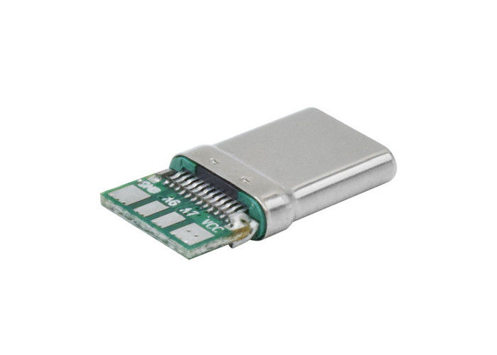 회로판을 위한 100 와트 3.1 Gen2 USB C 연결관 10000-15000배 내구성